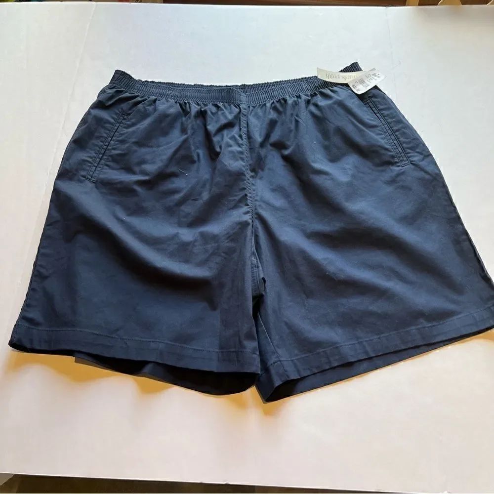 Hasting & Smith Women's Navy Blue Shorts Size 22W